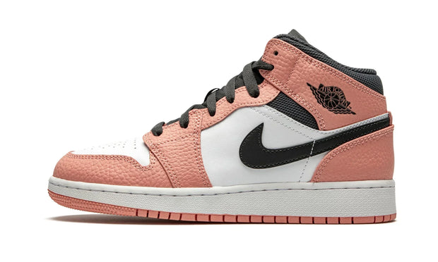 AIR JORDAN 1 MID GS "PINK QUARTZ"