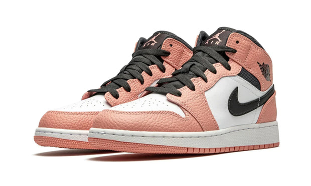 AIR JORDAN 1 MID GS "PINK QUARTZ"