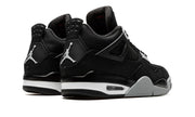 AIR JORDAN 4 "BLACK CANVAS"