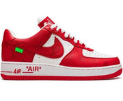 Nike x Louis Vuitton AirForce 1 Low "Virgil Abloh - White/Red" sneakers