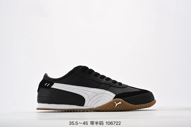 Puma Bella Ut Black White Leather