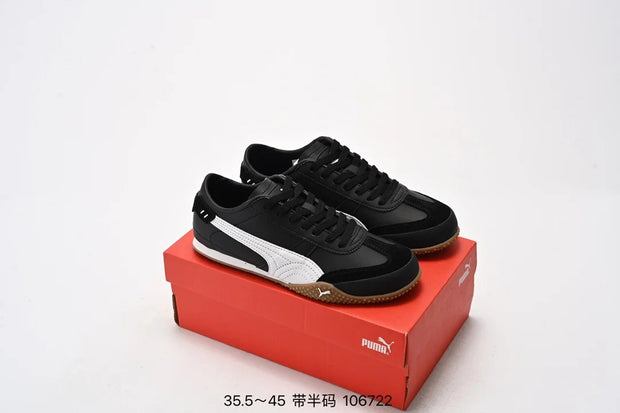 Puma Bella Ut Black White Leather