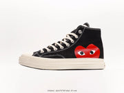 Converse Chuck Taylor All Star 1970s Hi Comme des Garcons PLAY Black