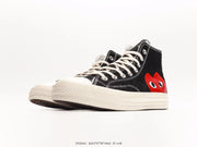 Converse Chuck Taylor All Star 1970s Hi Comme des Garcons PLAY Black