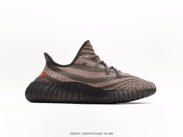 Adidas Yeezy 350 Boost V2 Army Green Orange