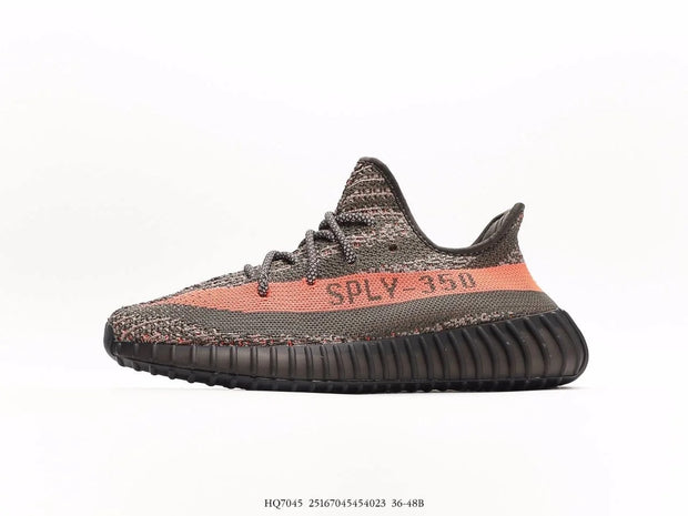 Adidas Yeezy 350 Boost V2 Army Green Orange