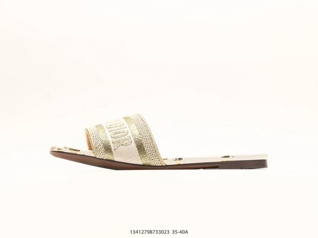 Dior Dway Letter Slipper