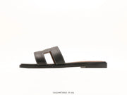 Hermes Oran Sandal Black