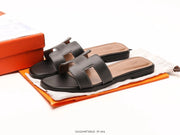 Hermes Oran Sandal Black