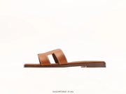 Hermes Oran Sandal Brown