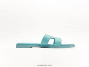 Hermes Oran Sandal Light Blue