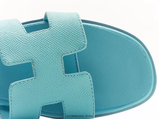 Hermes Oran Sandal Light Blue