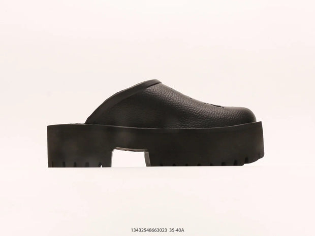 Gucci GG Slip-on Sandal Black