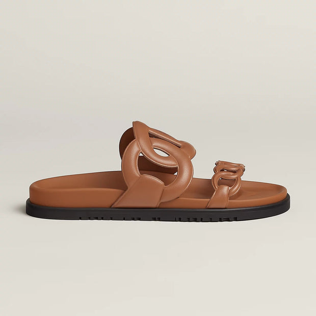 HERME&#8217;S Extra sandal naturel