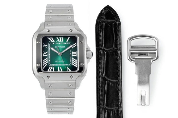 Santos de Cartier watch Green