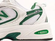 New Balance 530 White Nightwatch Green