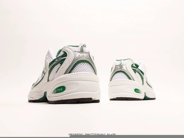 New Balance 530 White Nightwatch Green