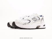 New Balance 530 White Silver Navy