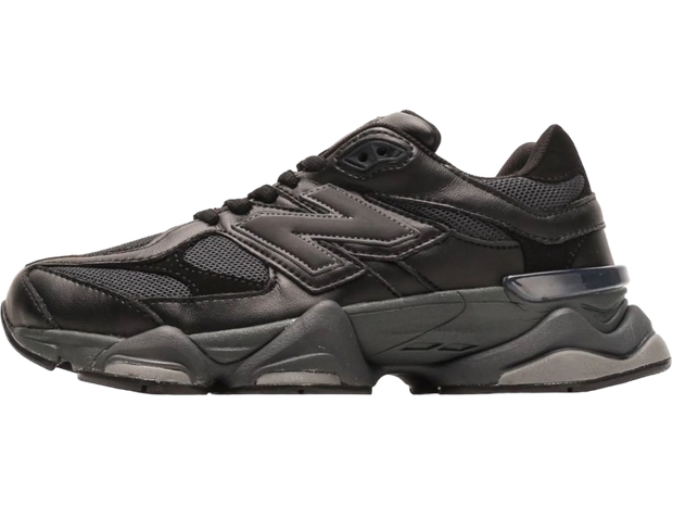 New Balance 9060 Triple Black Leather