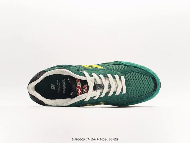 New Balance 990V3 Varsity Green Gold (PS)