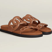 HERME&#8217;S Extra sandal naturel