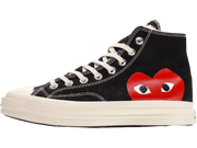 Converse Chuck Taylor All Star 1970s Hi Comme des Garcons PLAY Black