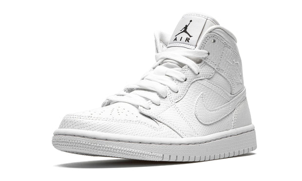 AIR JORDAN 1 MID "WHITE SNAKESKIN"