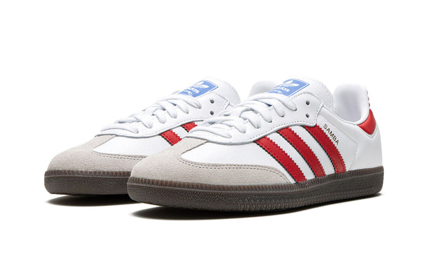 ADIDAS SAMBA OG "White / Better Scarlet"