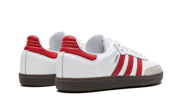 ADIDAS SAMBA OG "White / Better Scarlet"